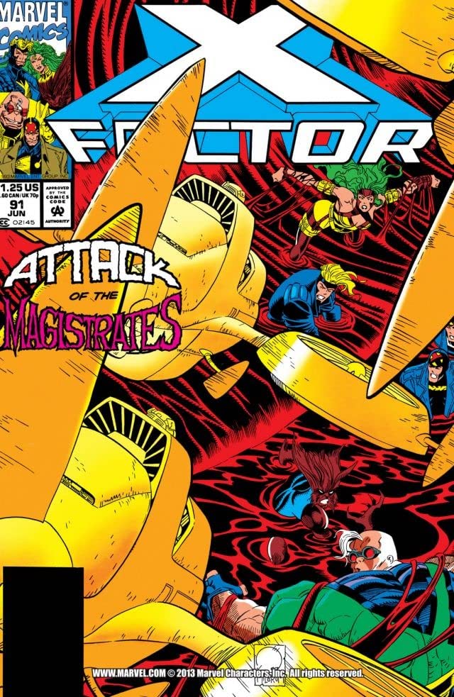 X-Factor #91 cover