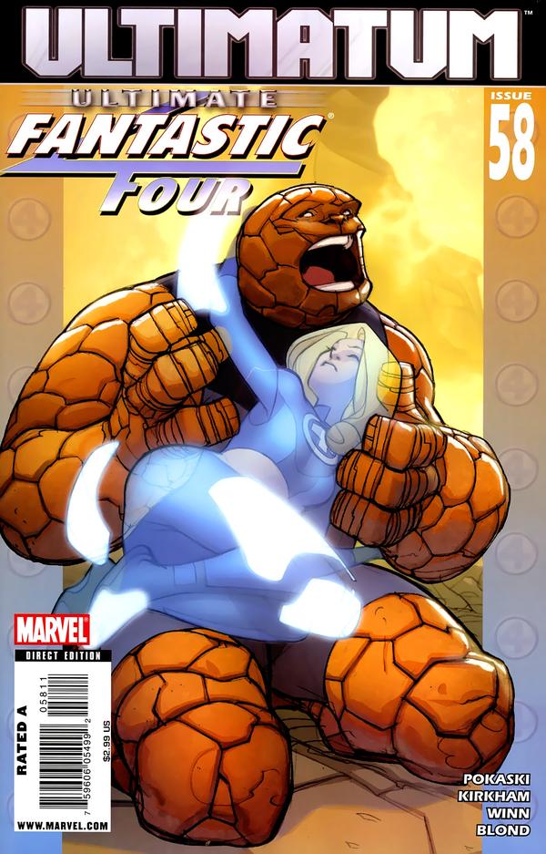 Ultimate Fantastic Four #58 cover