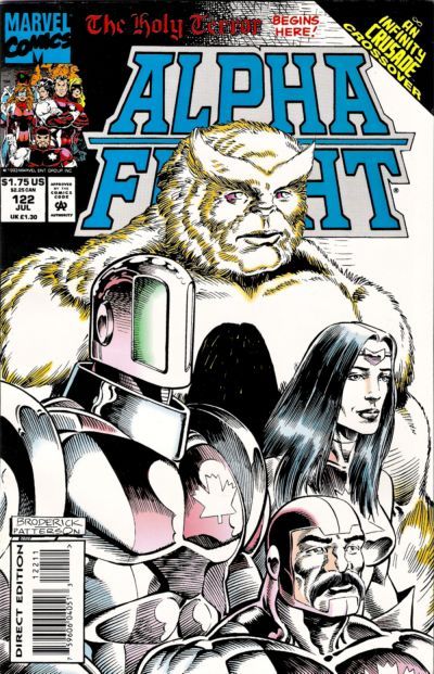 Alpha Flight #122 cover
