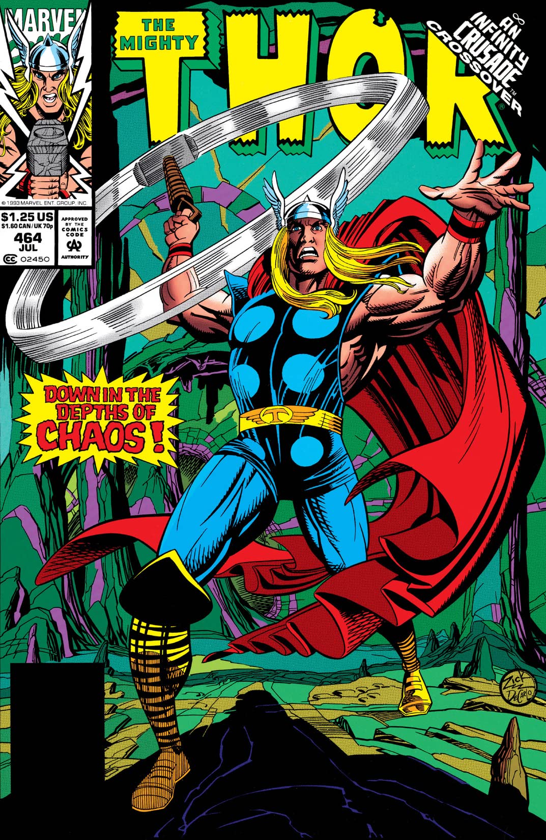Thor #464 cover