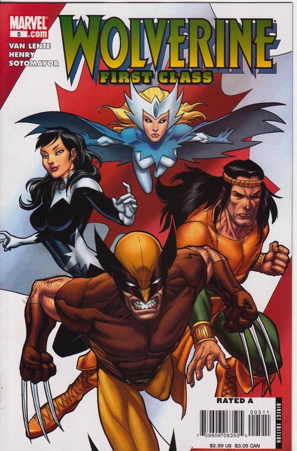 Wolverine: First Class #5 cover