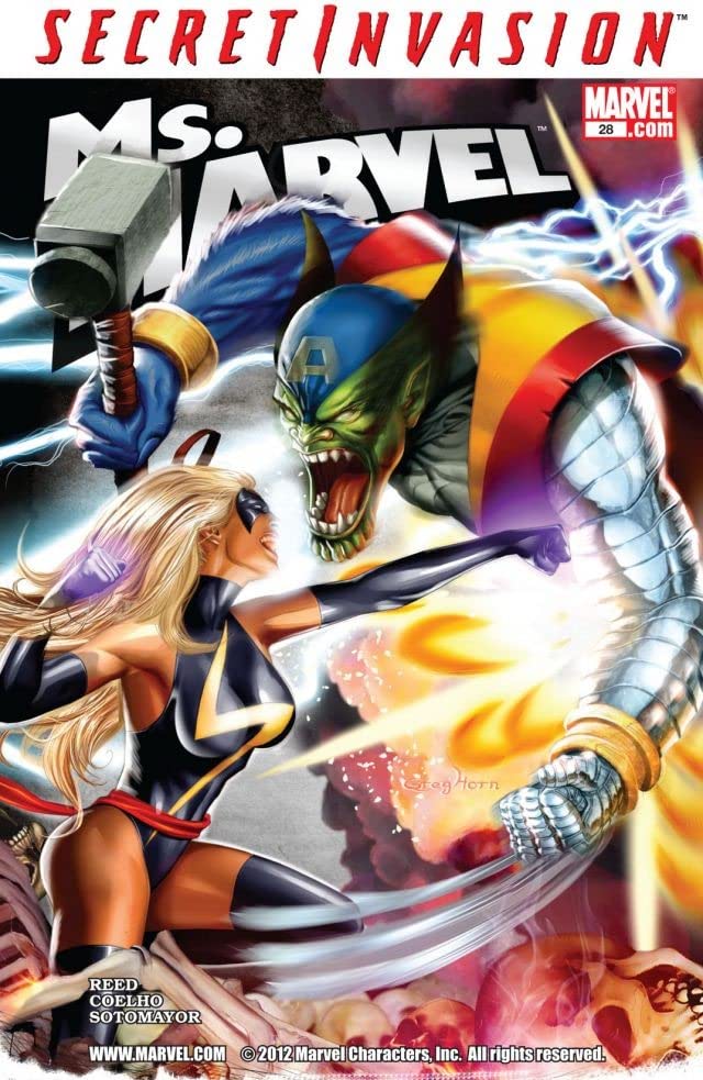 Ms. Marvel #28 cover