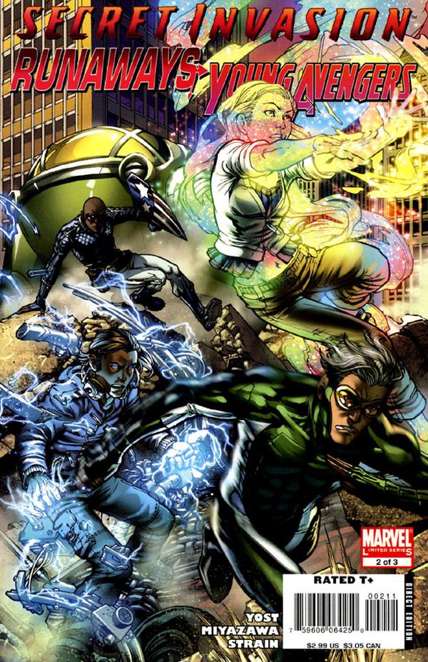 Secret Invasion: Runaways / Young Avengers #2 cover