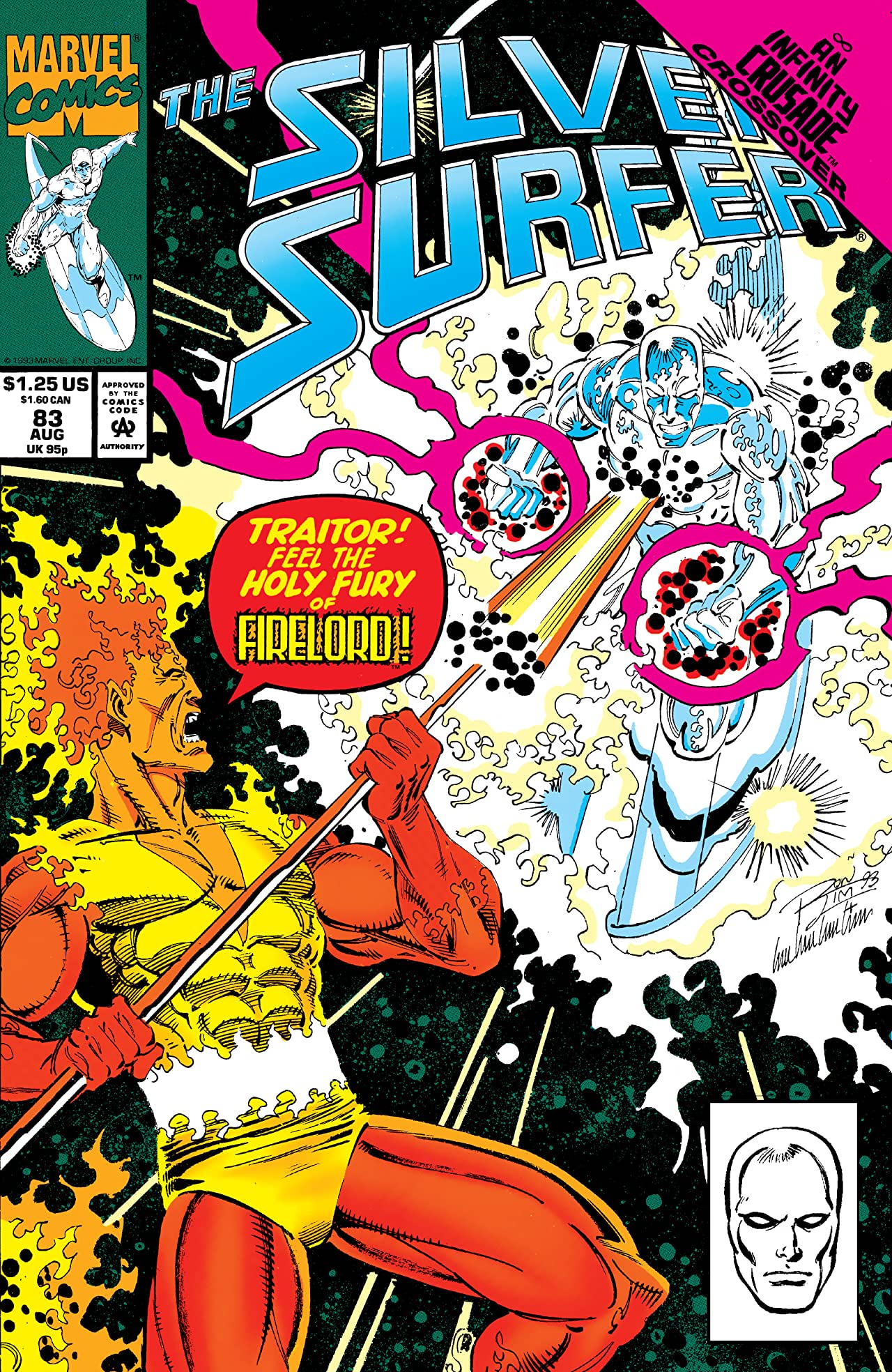 Silver Surfer #83 cover