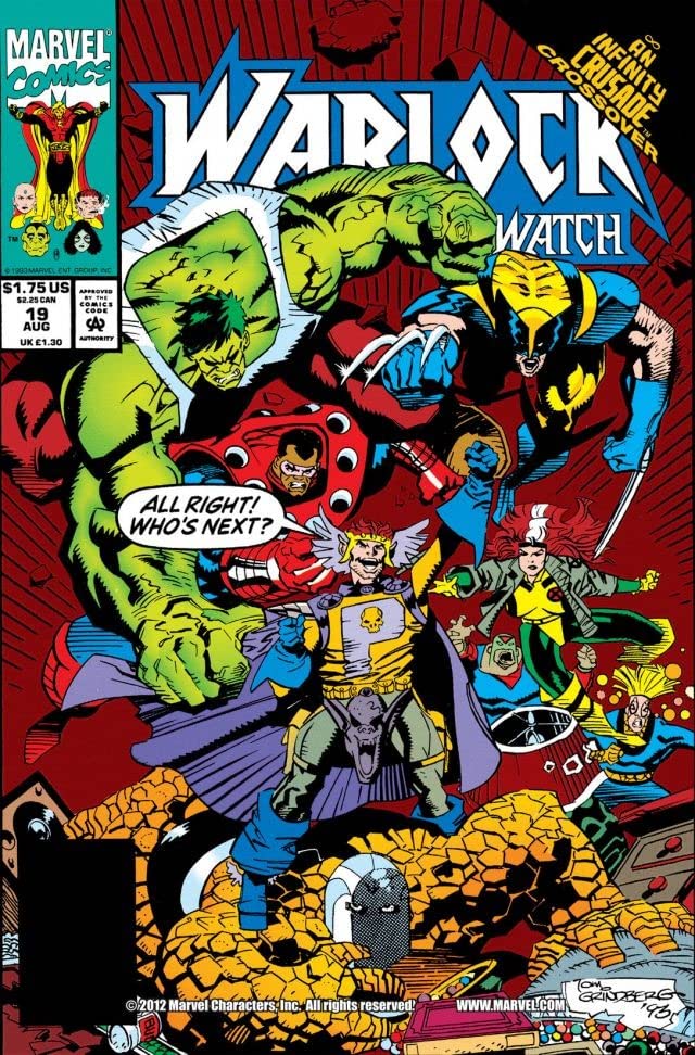 Warlock and the Infinity Watch #19 cover