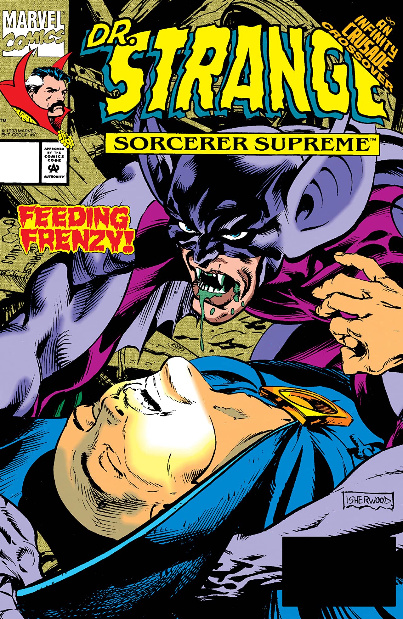 Doctor Strange, Sorcerer Supreme #56 cover