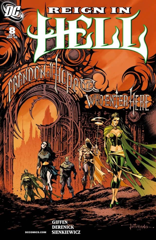 Reign in Hell #8 cover