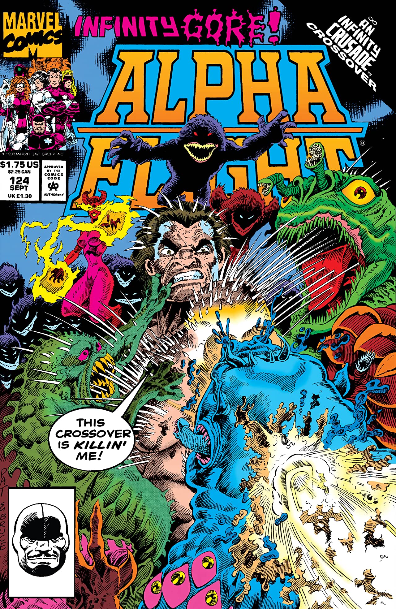 Alpha Flight #124 cover