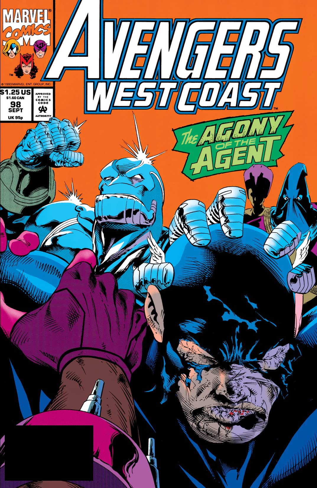 Avengers West Coast #98 cover