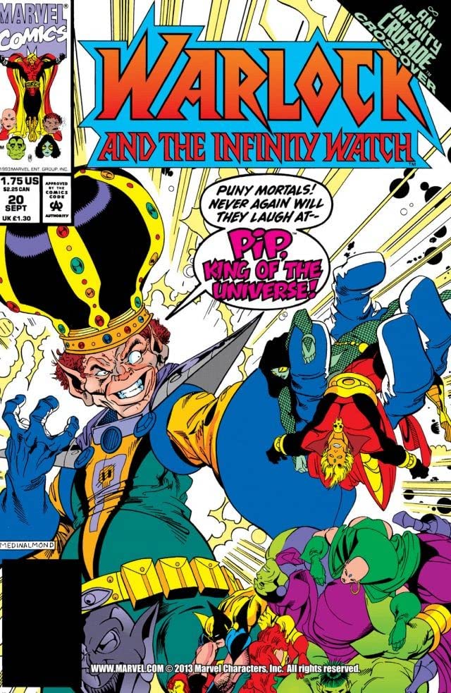Warlock and the Infinity Watch #20 cover