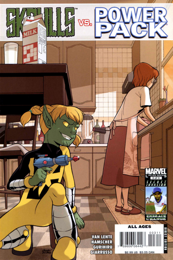 Skrulls vs. Power Pack #3