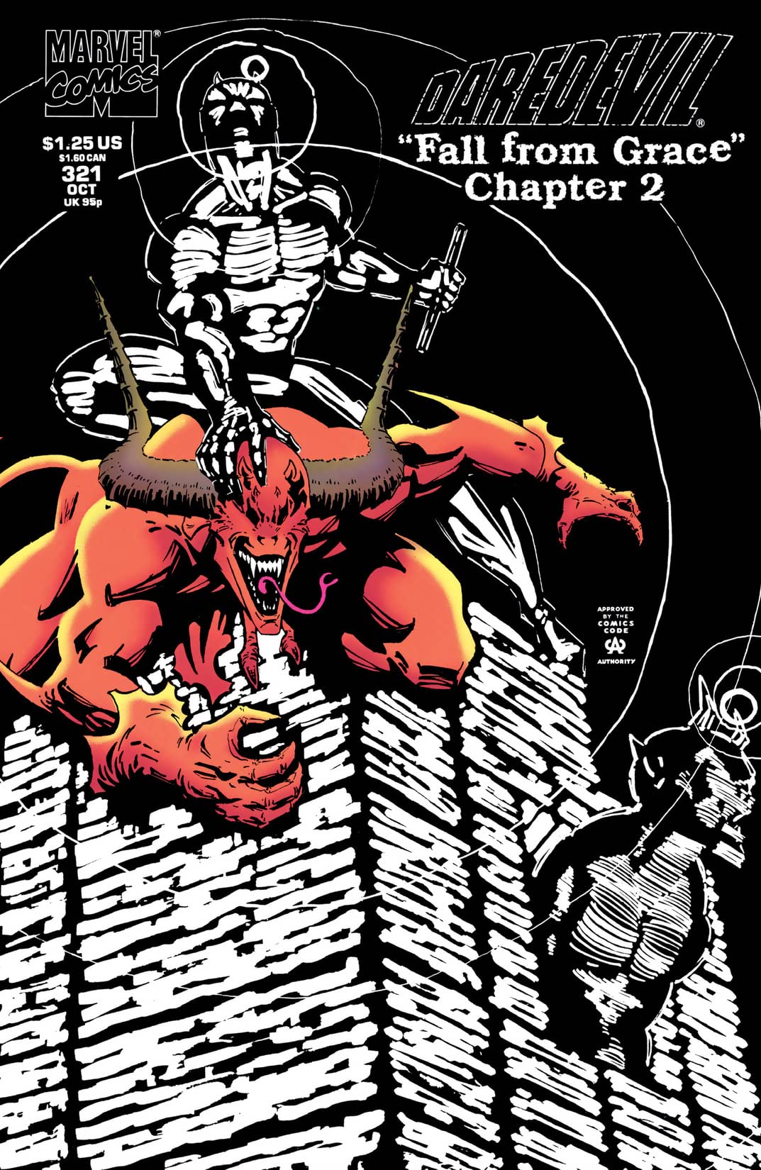 Daredevil #321 cover