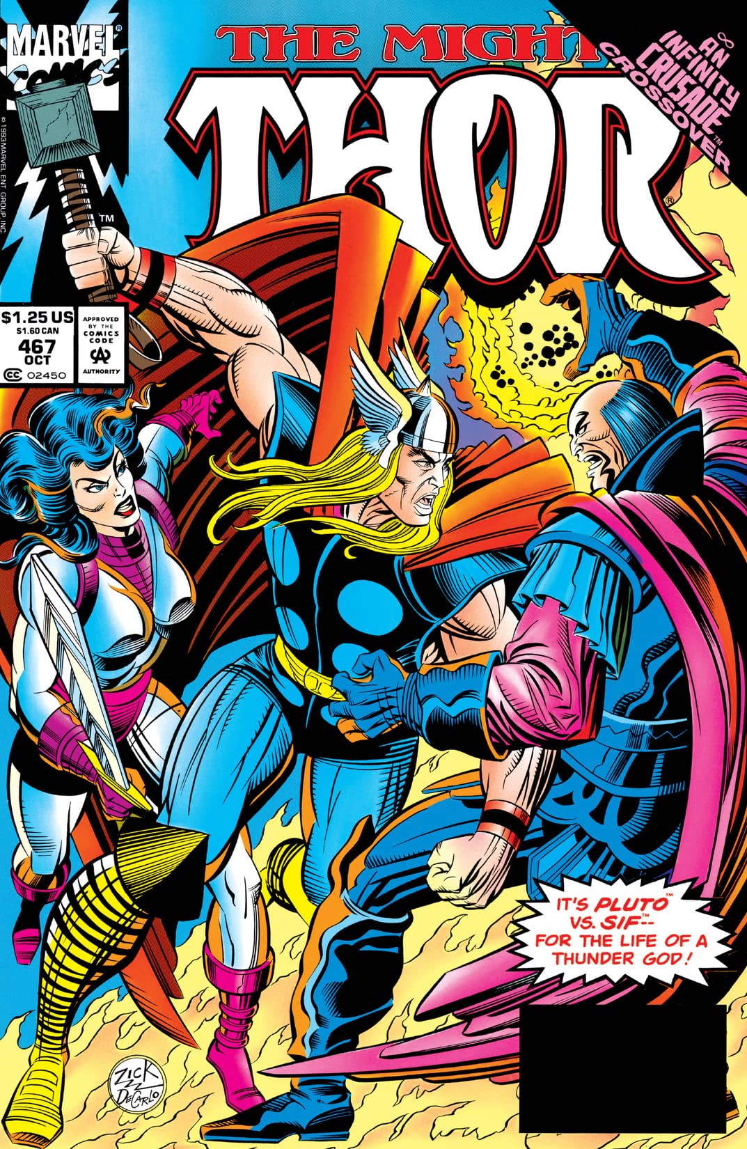 Thor #467 cover