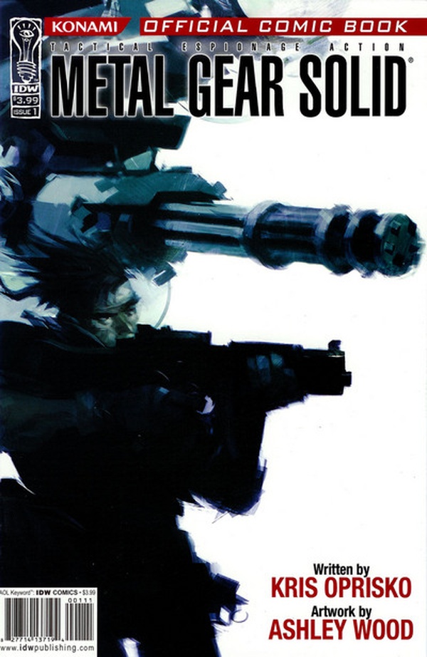 Metal Gear Solid #1 cover