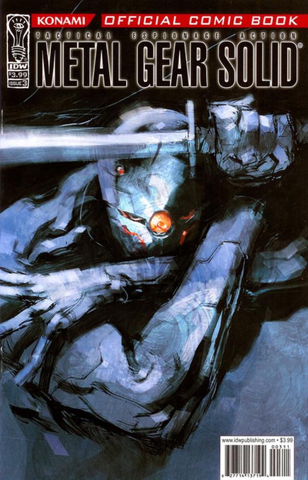 Metal Gear Solid #3 cover