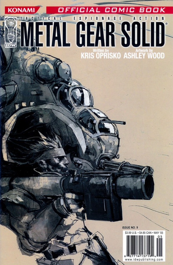 Metal Gear Solid #9 cover