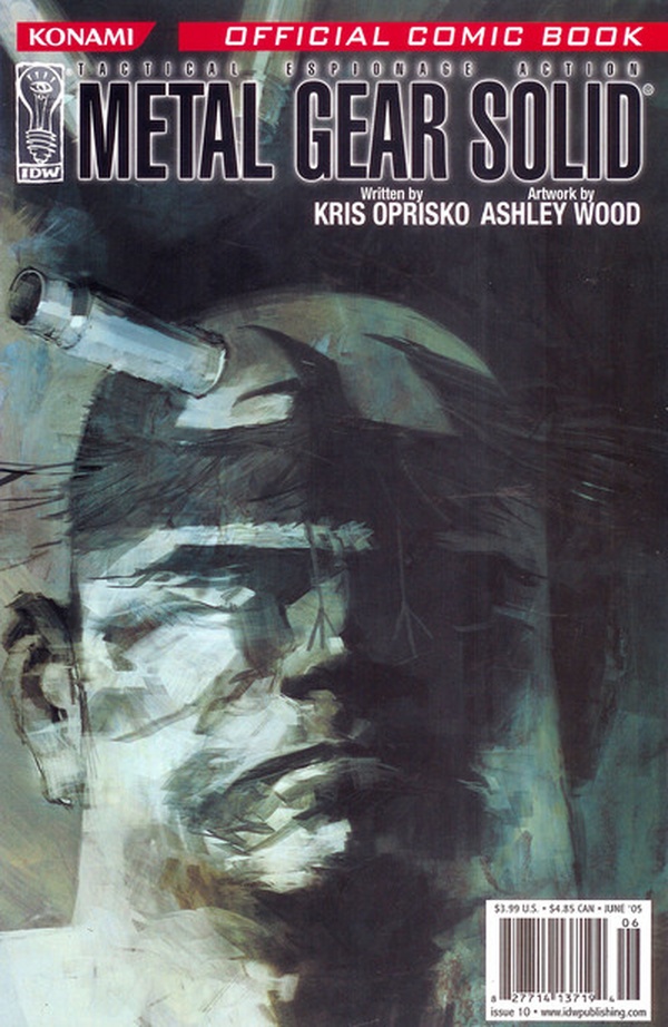 Metal Gear Solid #10 cover