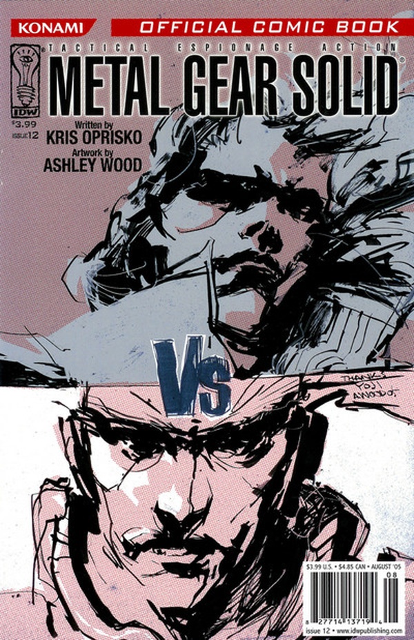 Metal Gear Solid #12 cover