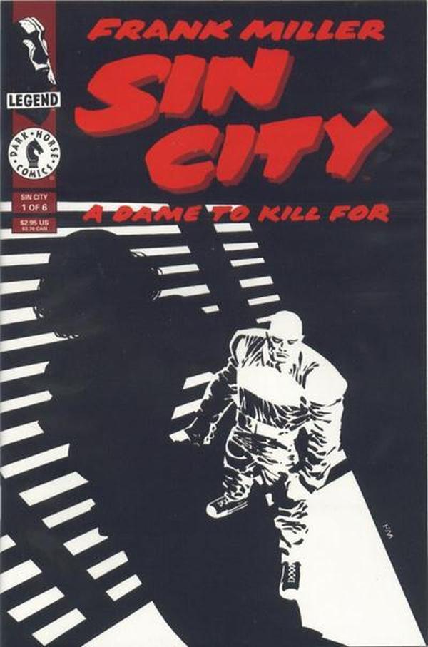 Sin City: A Dame to Kill For #1 cover