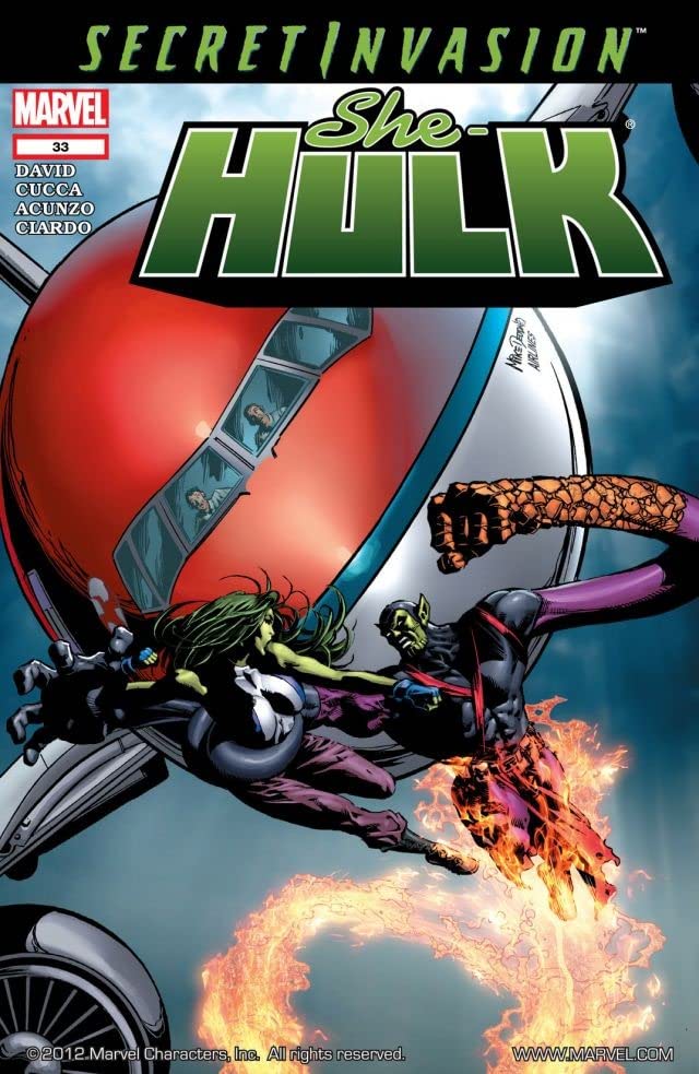 She-Hulk #33 cover