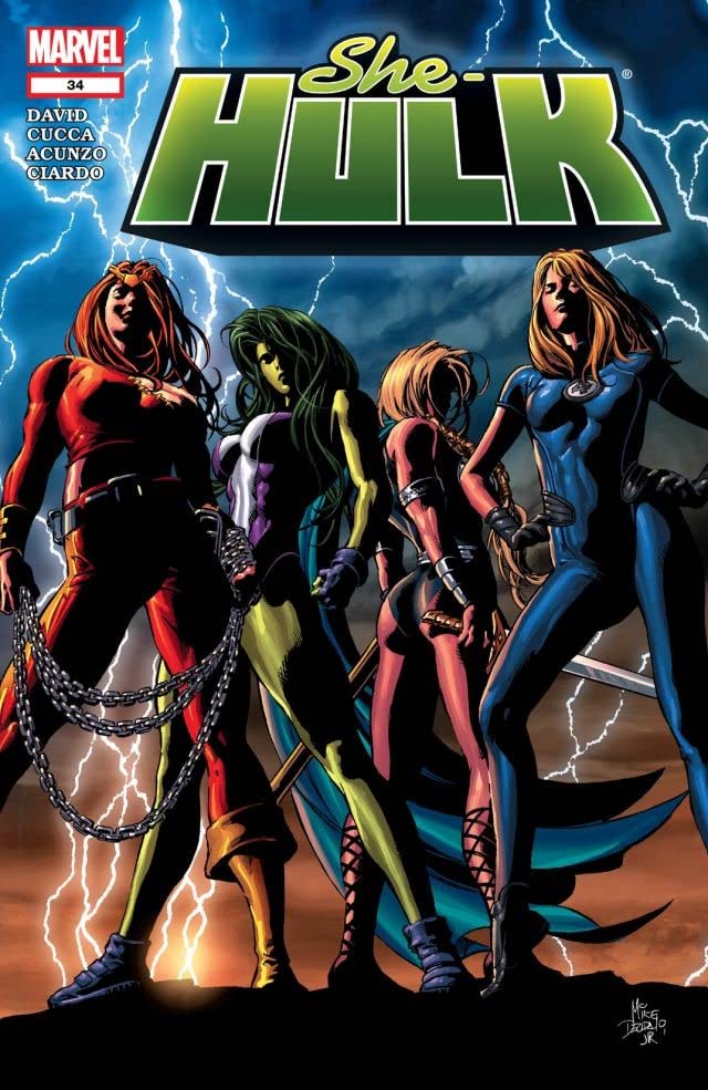 She-Hulk #34 cover