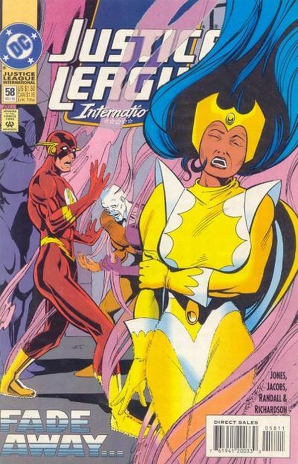 Justice League International #58 cover