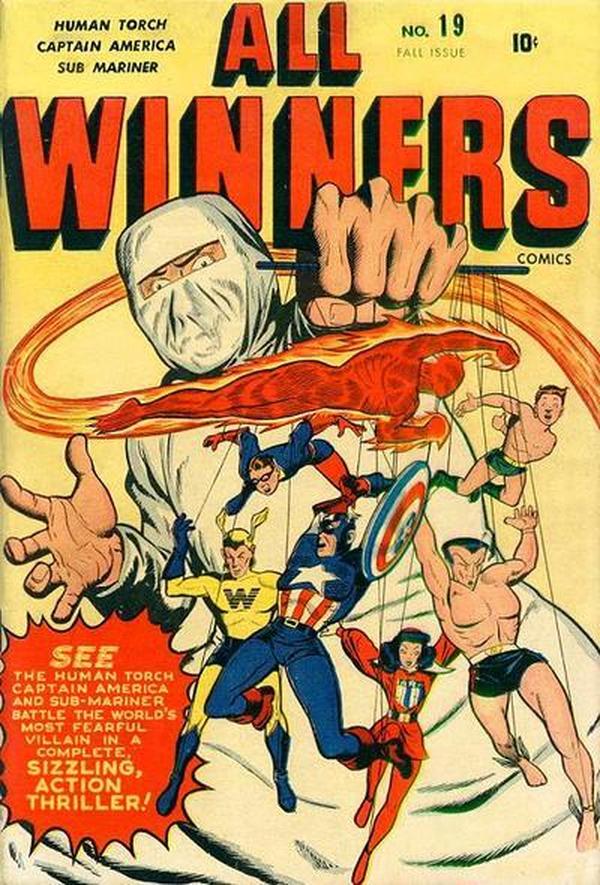 All-Winners Comics #19 cover
