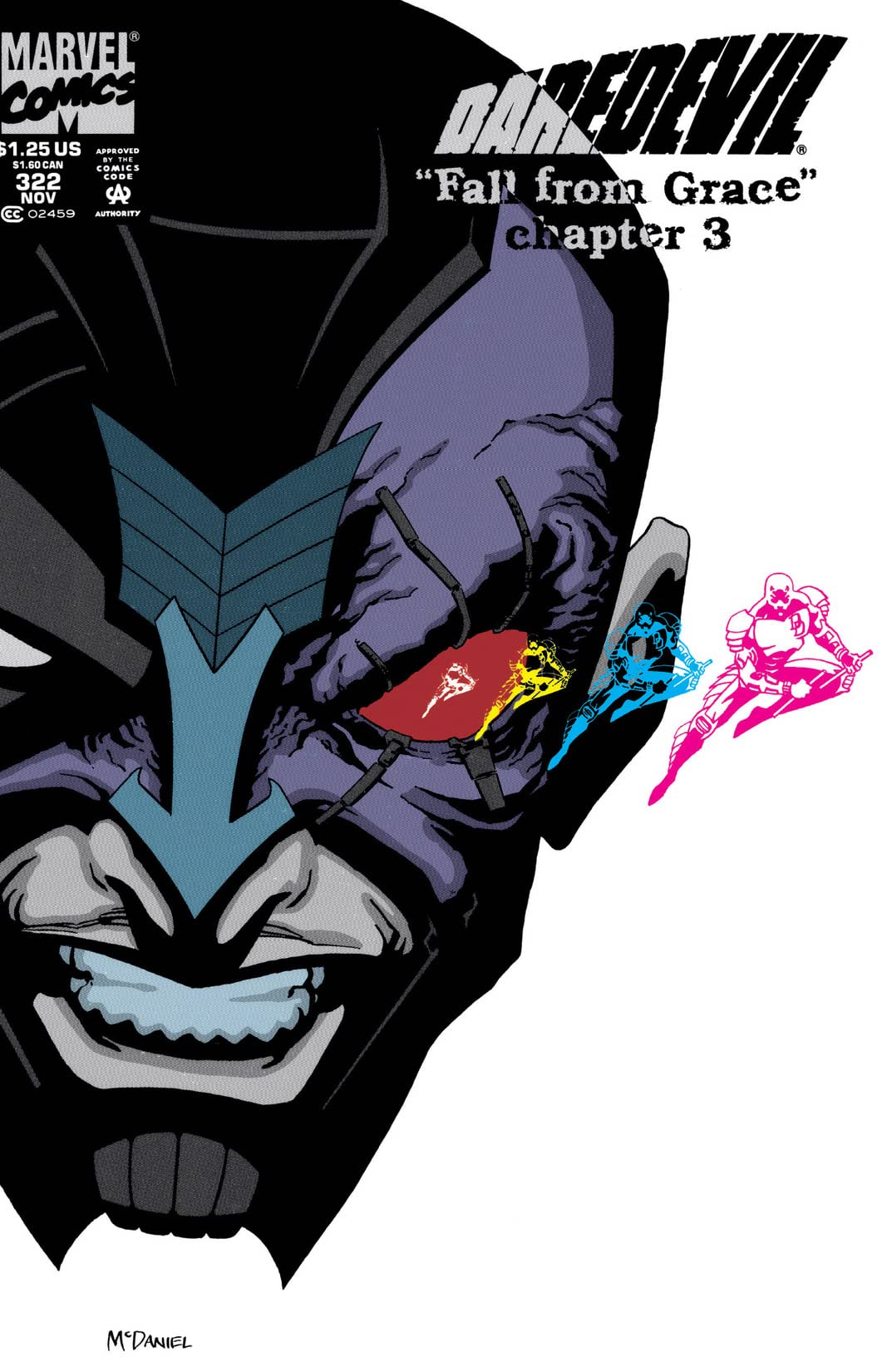 Daredevil #322 cover