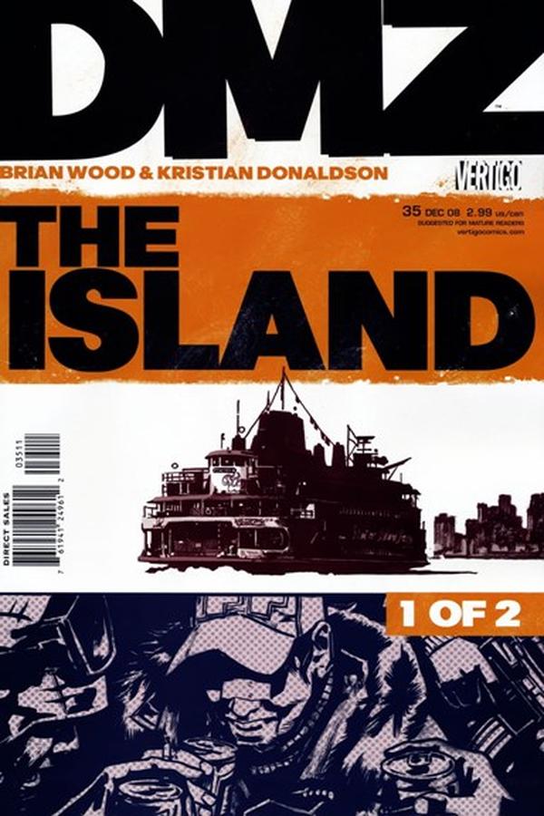 DMZ #35 cover
