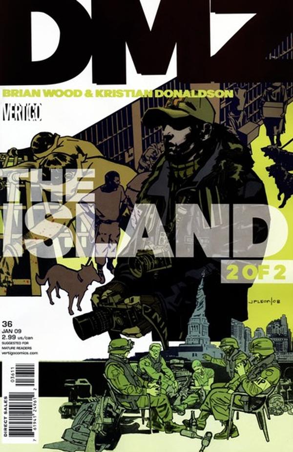 DMZ #36 cover