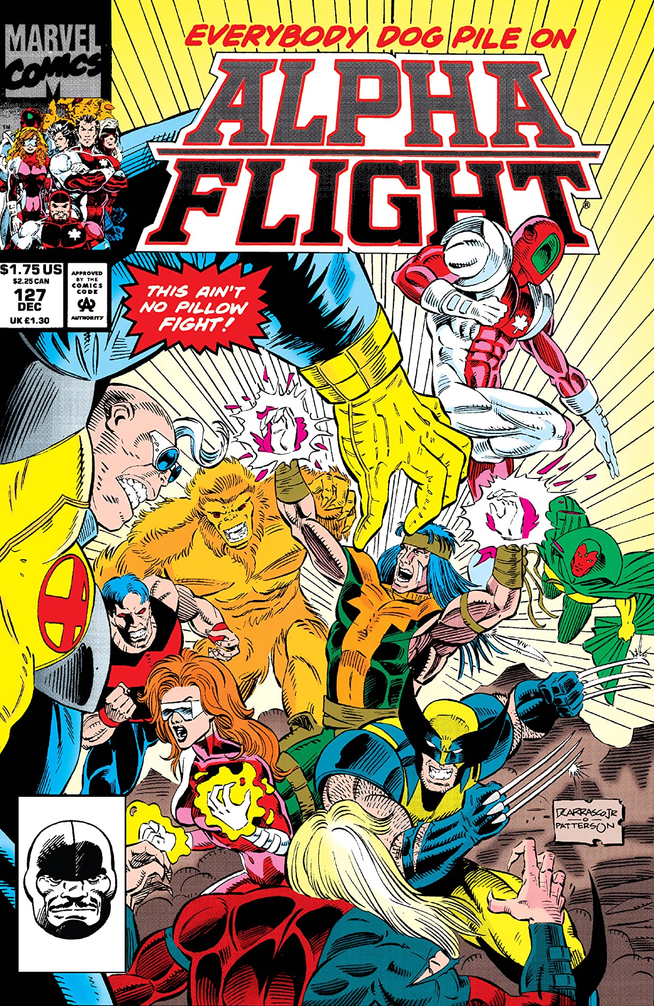 Alpha Flight #127 cover