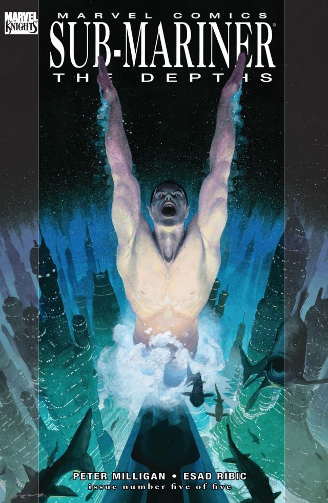 Sub-Mariner: The Depths #5 cover