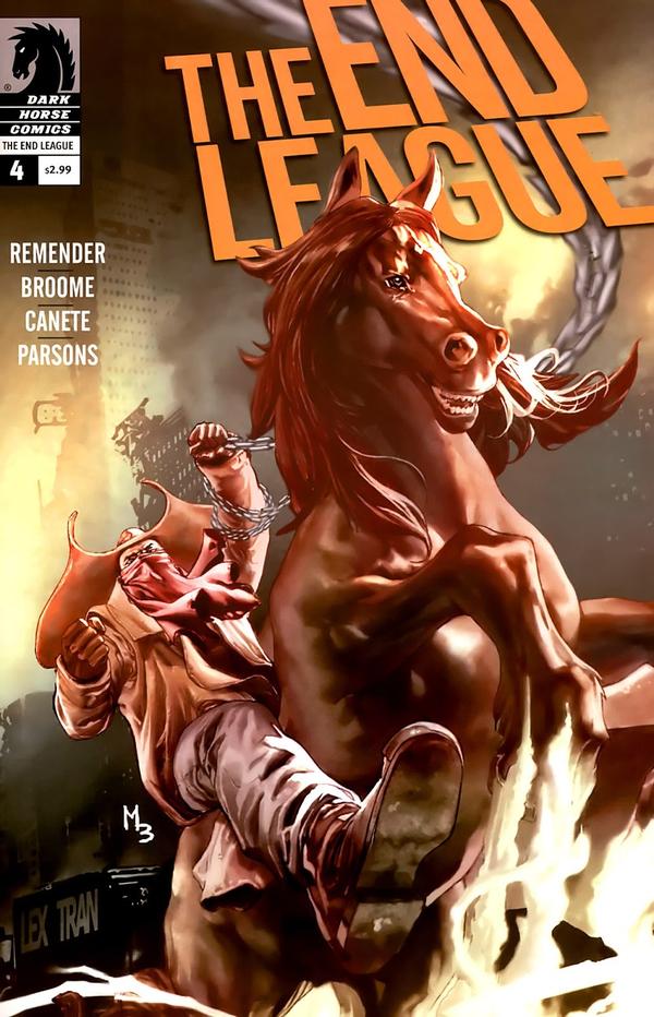 The End League #4 cover