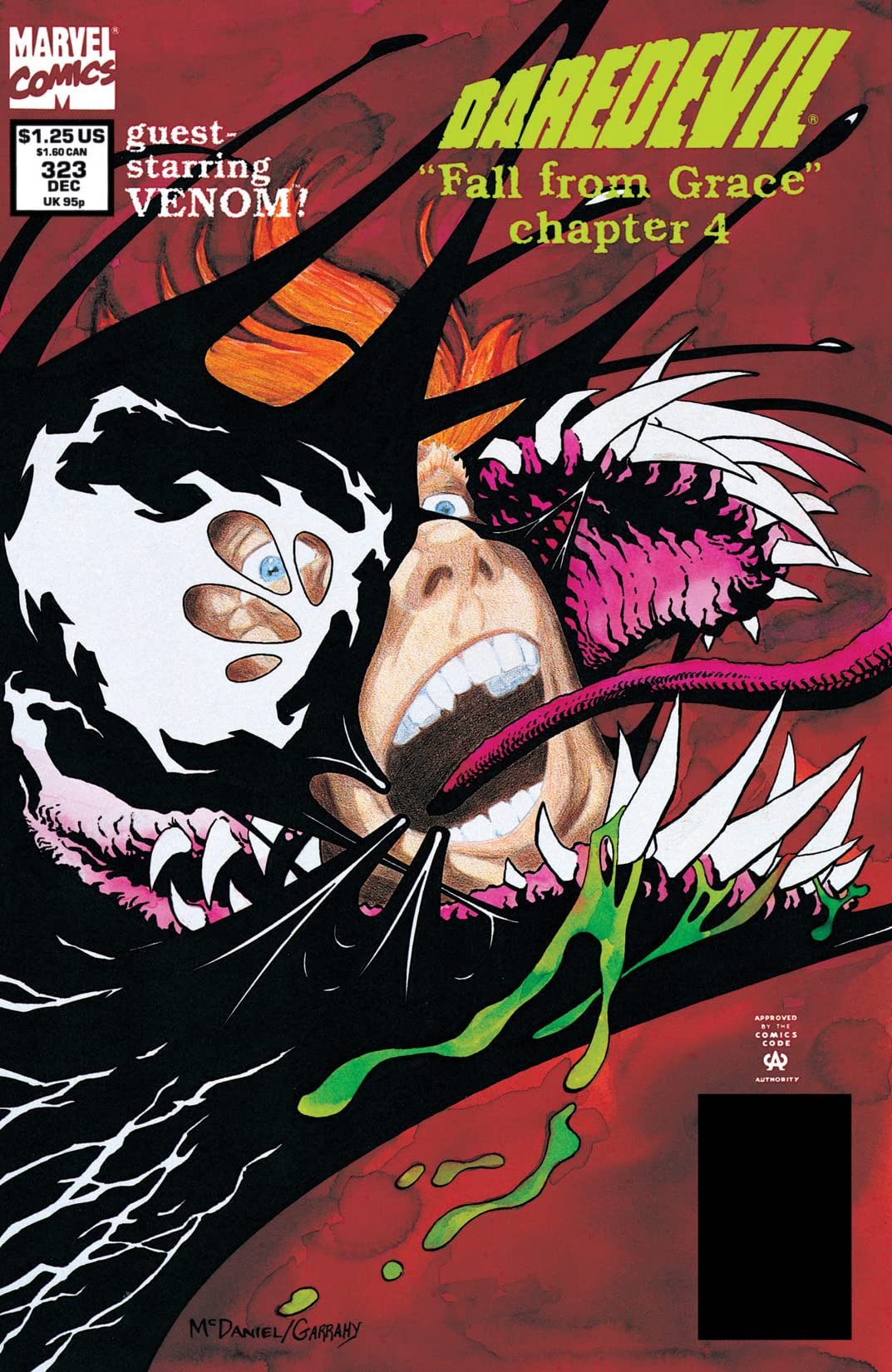 Daredevil #323 cover