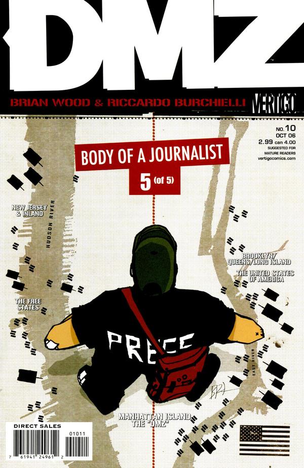 DMZ #10 cover