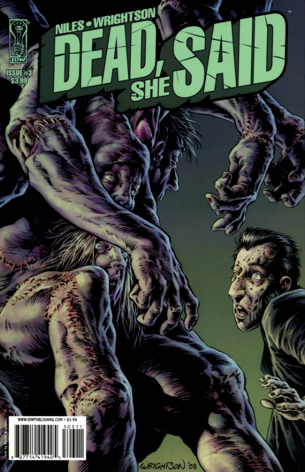 Dead, She Said #3 cover