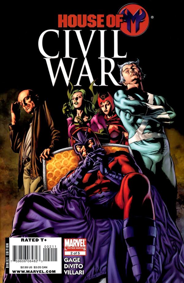 Civil War: House of M #2 cover
