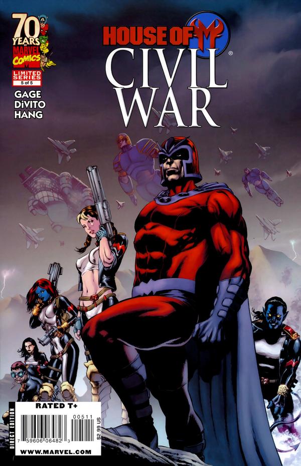 Civil War: House of M #5 cover