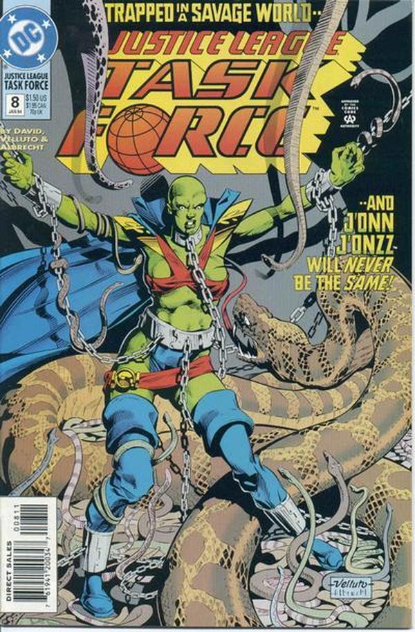 Justice League Task Force #8 cover