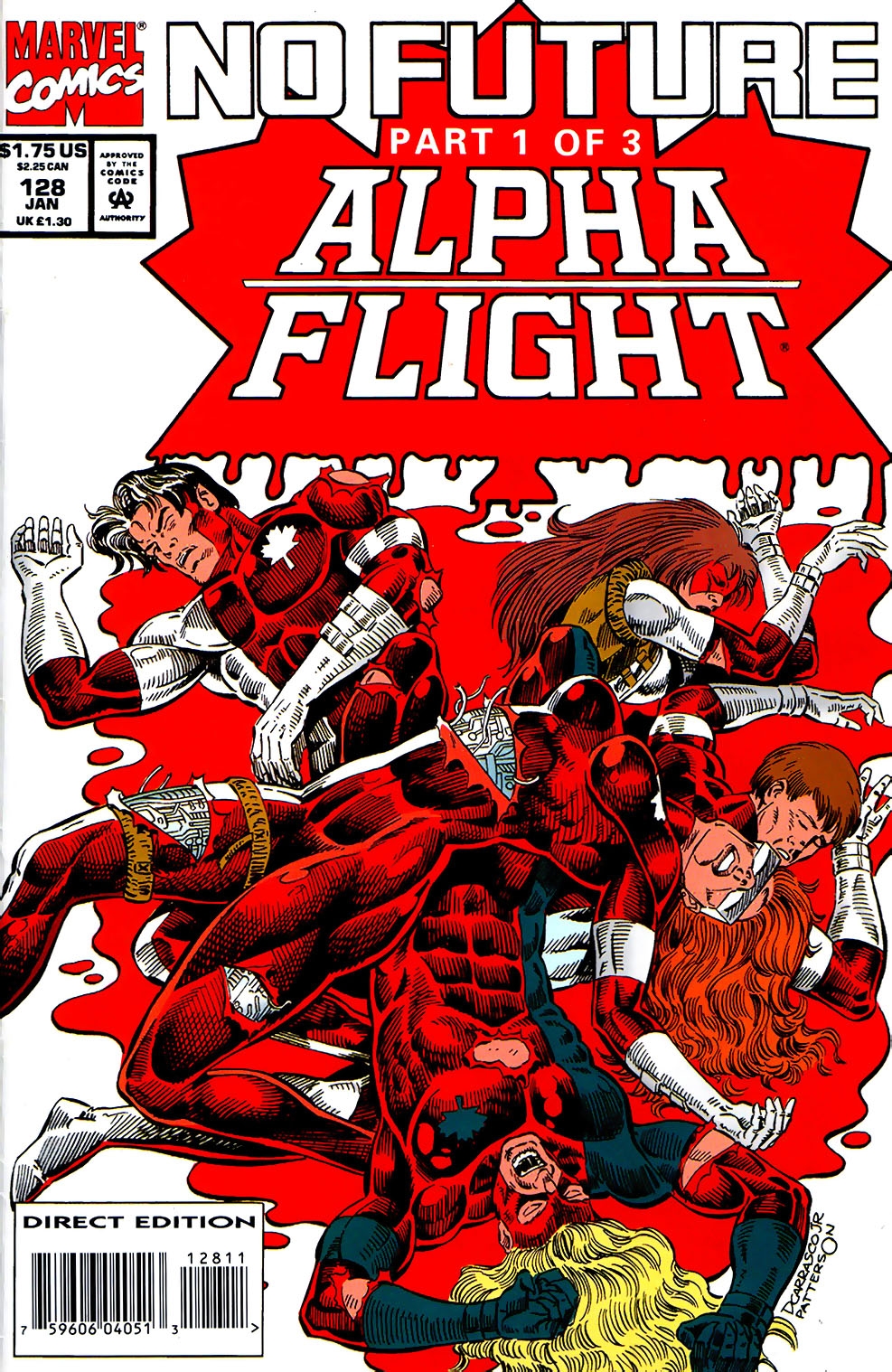 Alpha Flight #128 cover