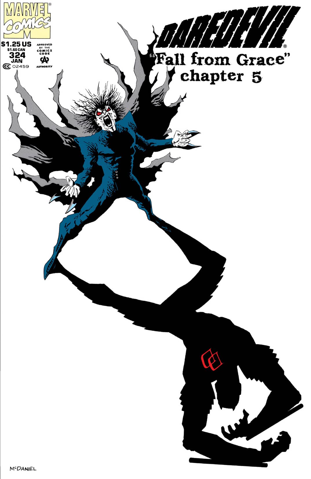 Daredevil #324 cover
