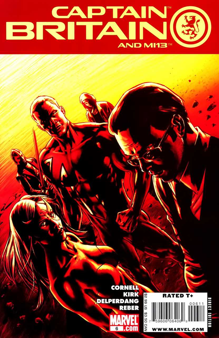 Captain Britain and MI13 #6 cover