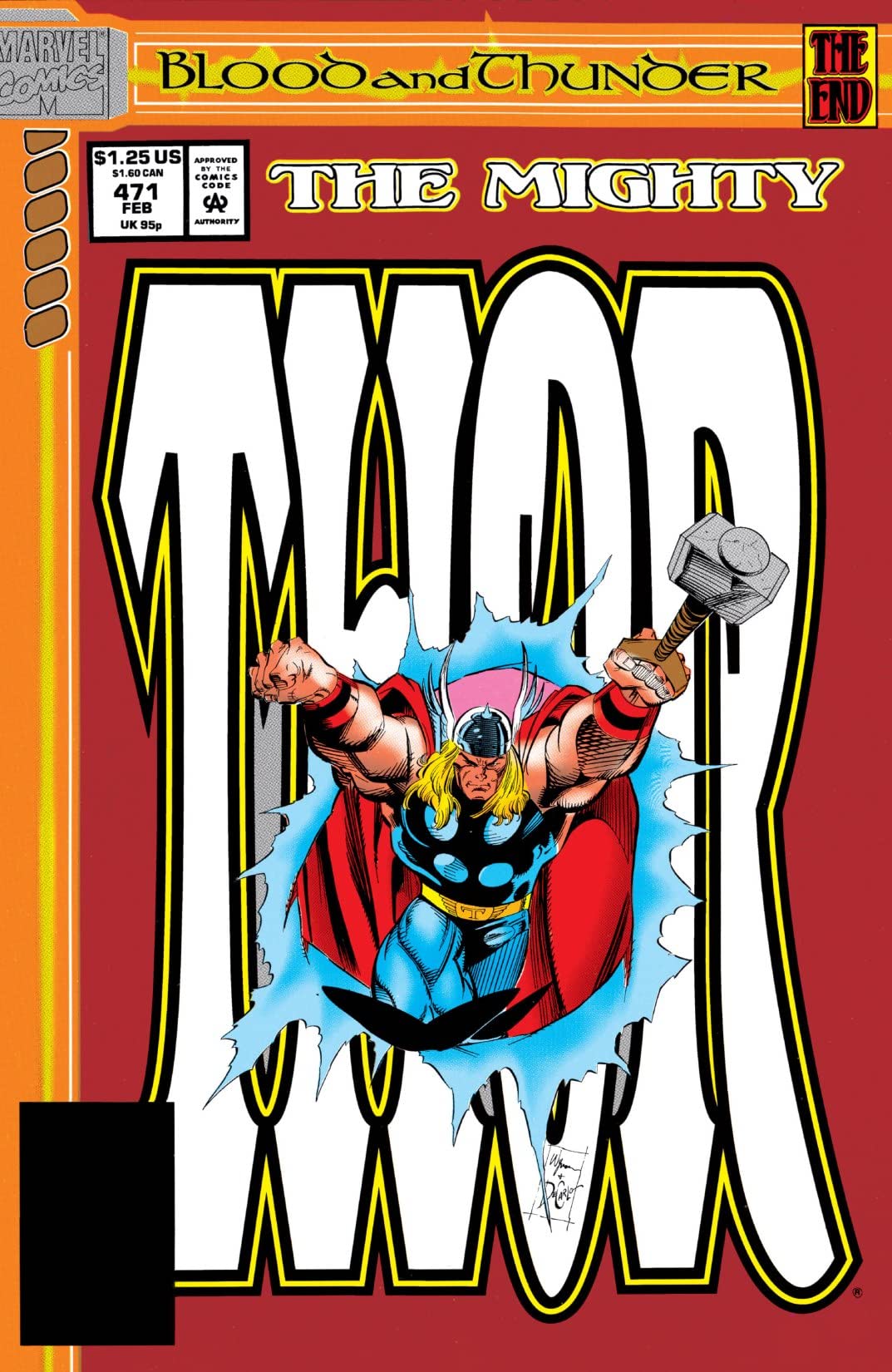 Thor #471 cover