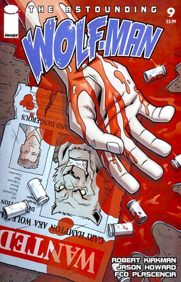 The Astounding Wolf-Man #9 cover