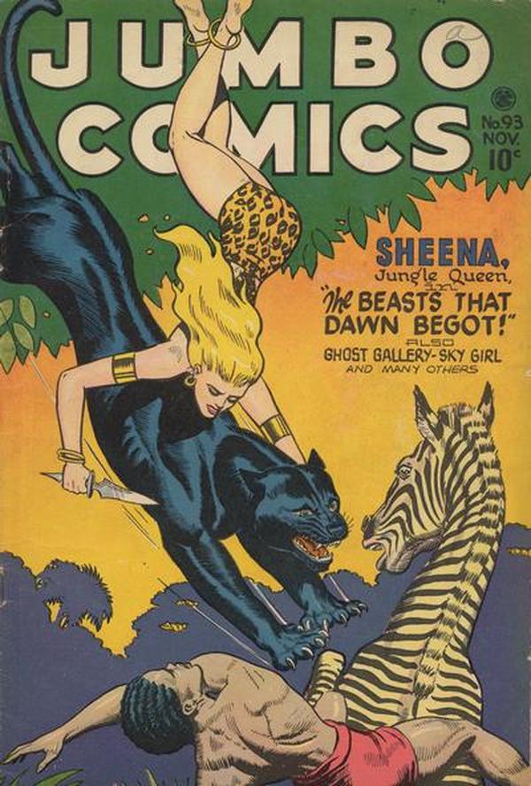 Jumbo Comics #93 cover