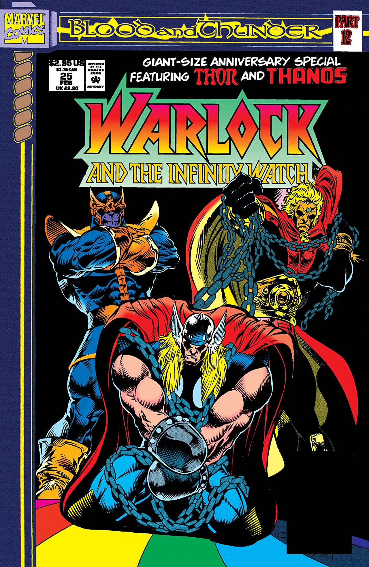 Warlock and the Infinity Watch #25 cover