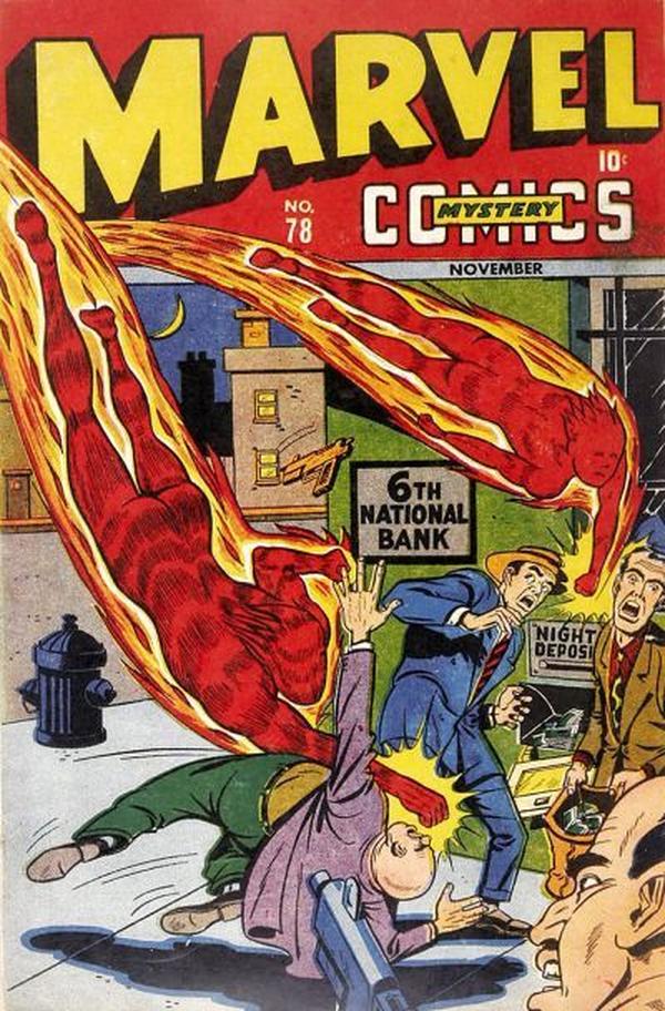 Marvel Mystery Comics #78 cover