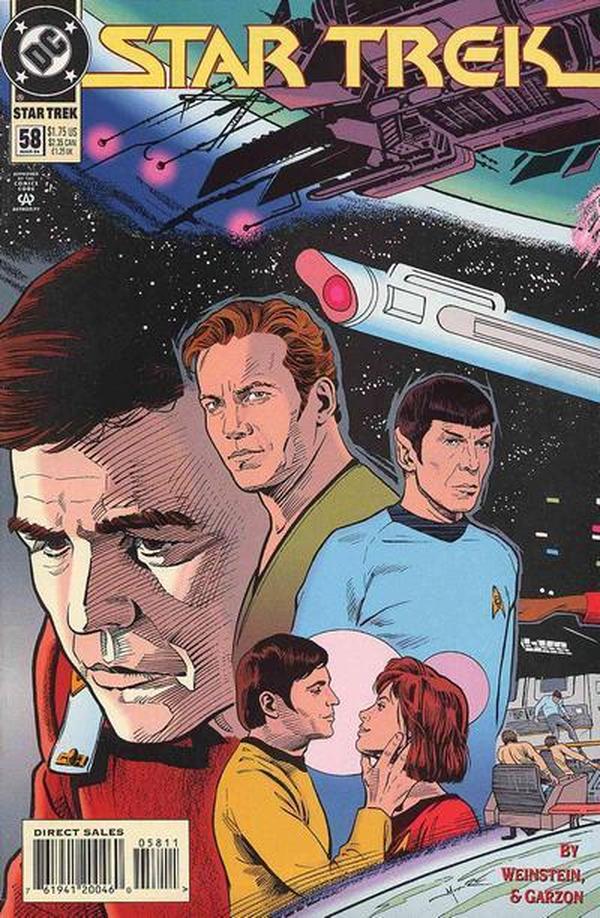 Star Trek #58 cover