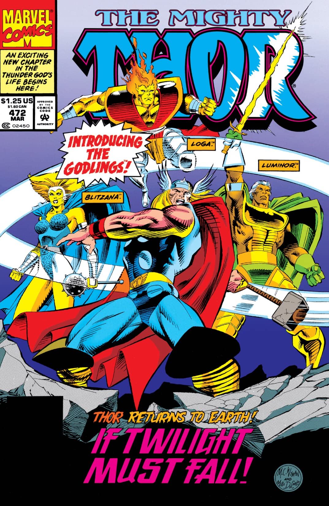 Thor #472 cover