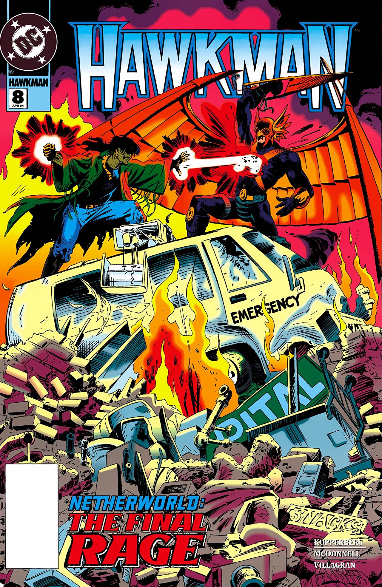 Hawkman #8 cover